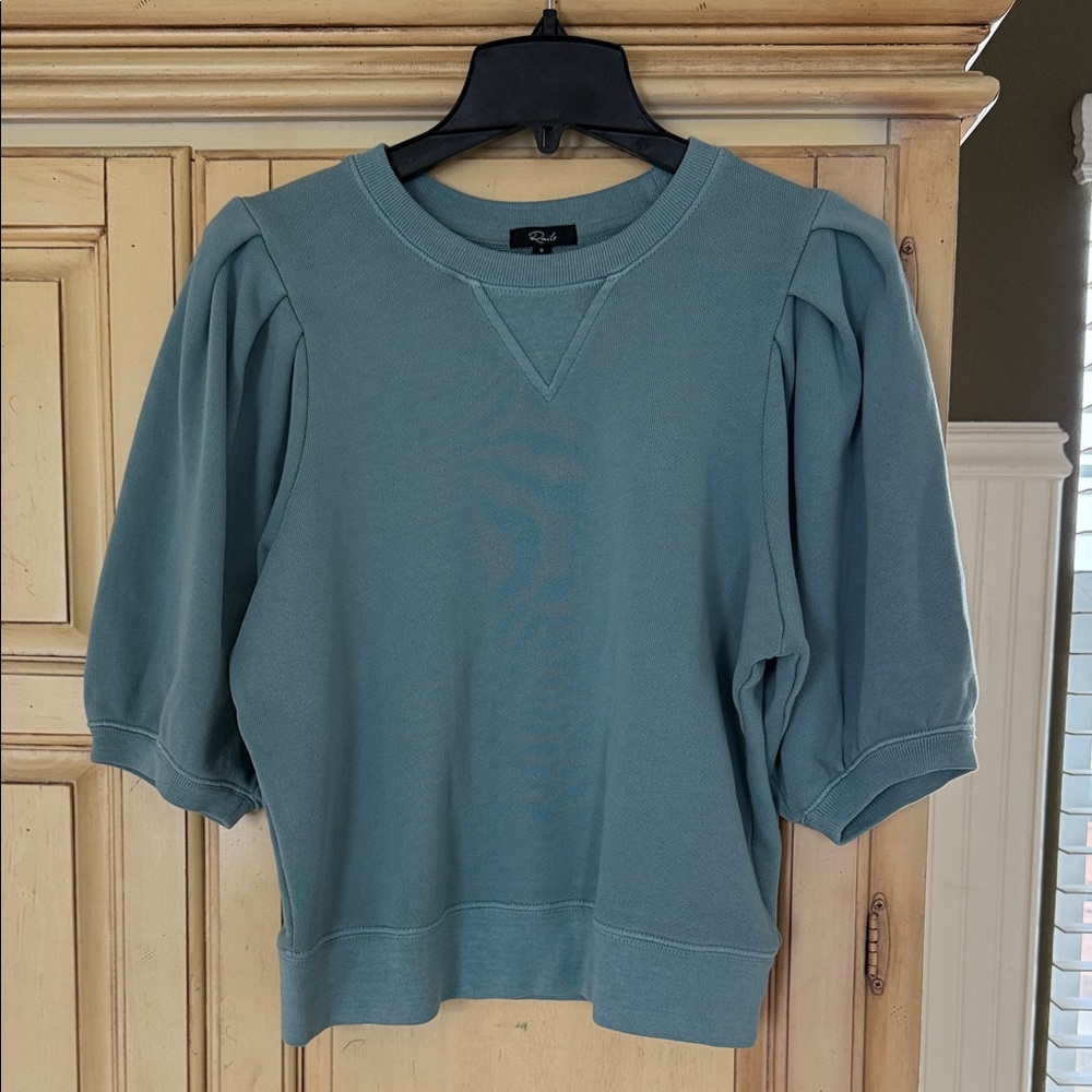 Rails sweatshirt with light puff shoulder size S